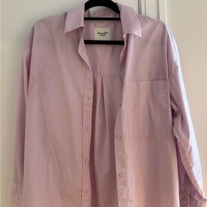 Abercrombie & Fitch Oversized Button-Up Shirt